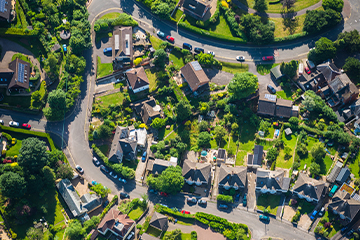 Aerial suburbs Melbourne 360x240